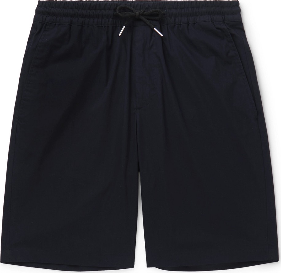 Sandro Tech-Cotton Drawstring Shorts