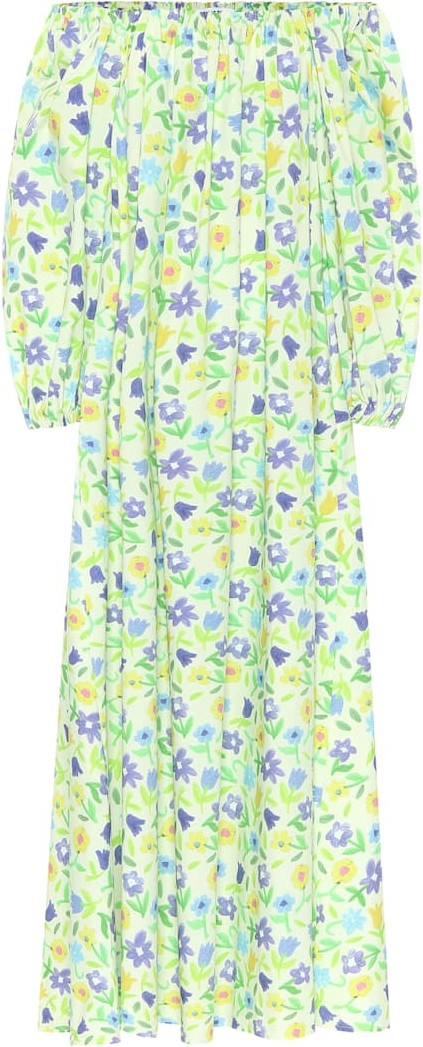 BERNADETTE Bobby floral cotton maxi dress
