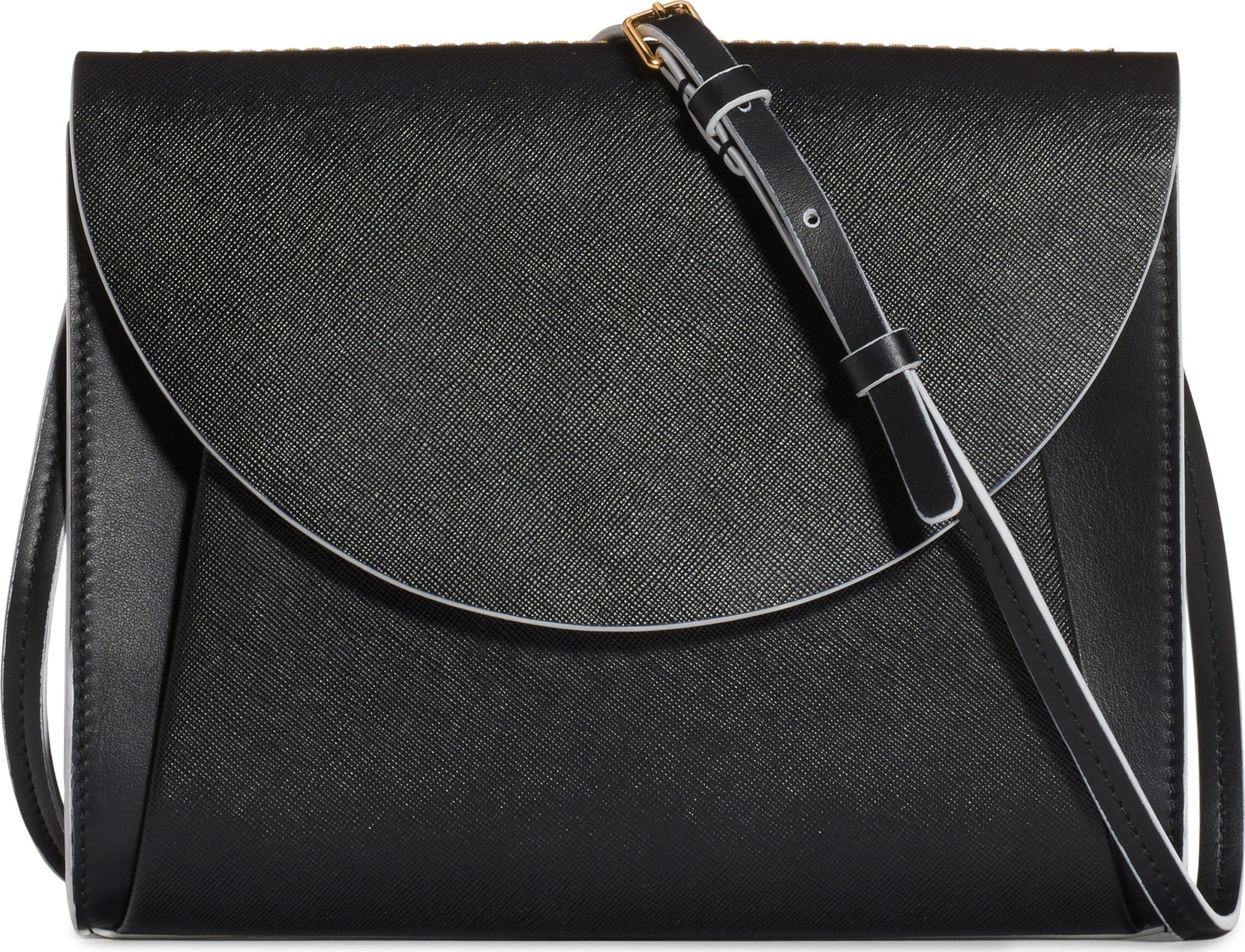 Marni Law Leather Pochette Crossbody Bag