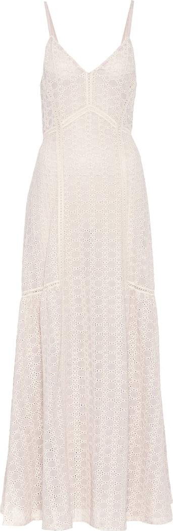 Jonathan Simkhai Cotton-blend crotchet maxi dress
