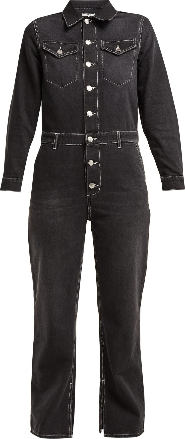 Ganni Rienzi denim jumpsuit