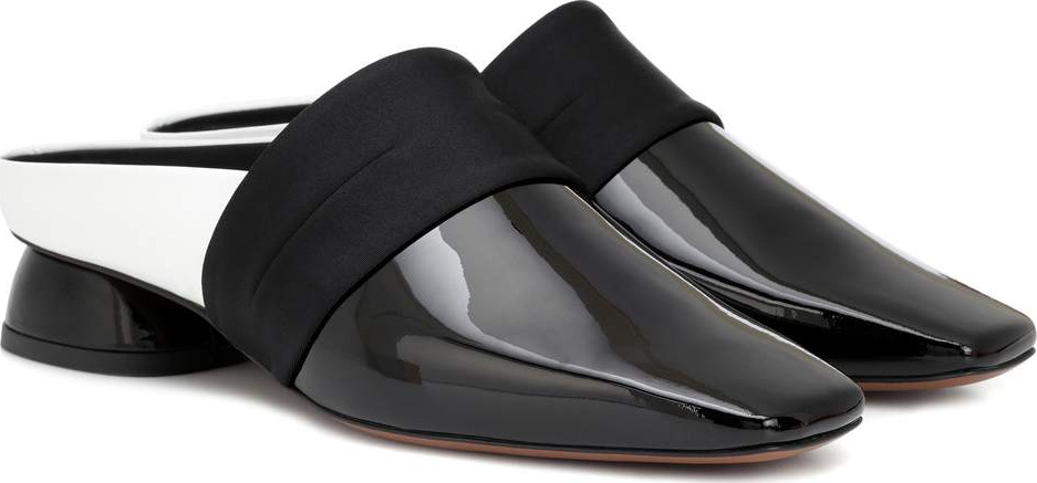 Neous Zygo patent leather slippers