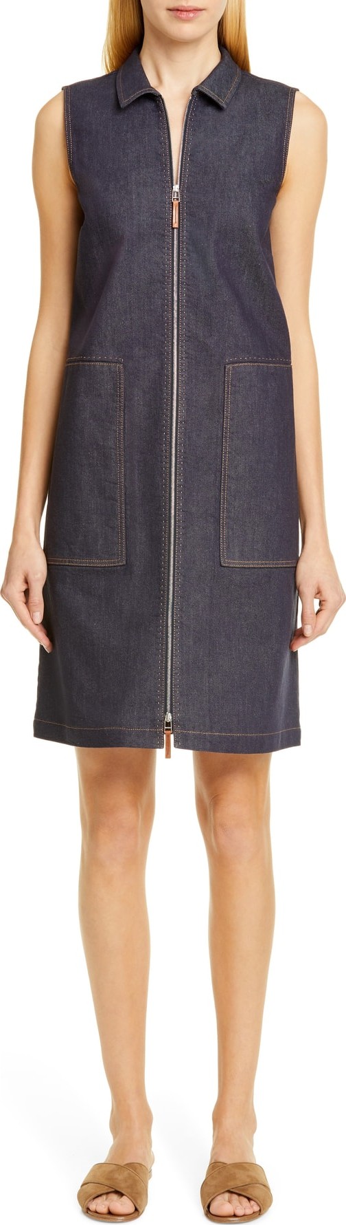 Lafayette 148 New York Theodore Denim Dress
