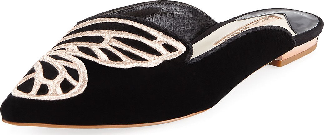 Sophia Webster Bibi Butterfly Flat Mules