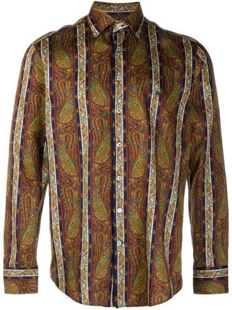 Etro - Paisley-print cotton shirt