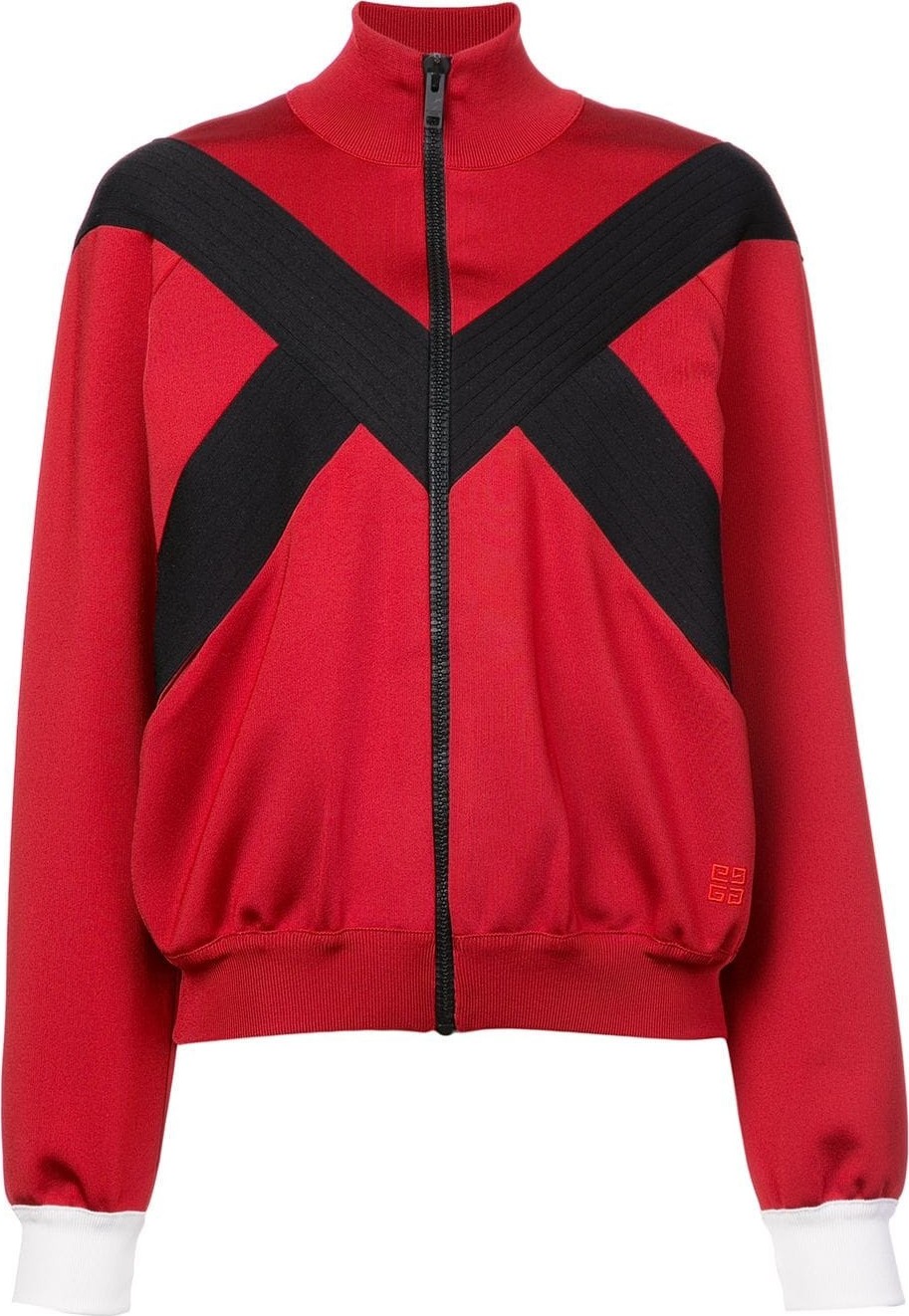 Givenchy stripe detail zipped jacket