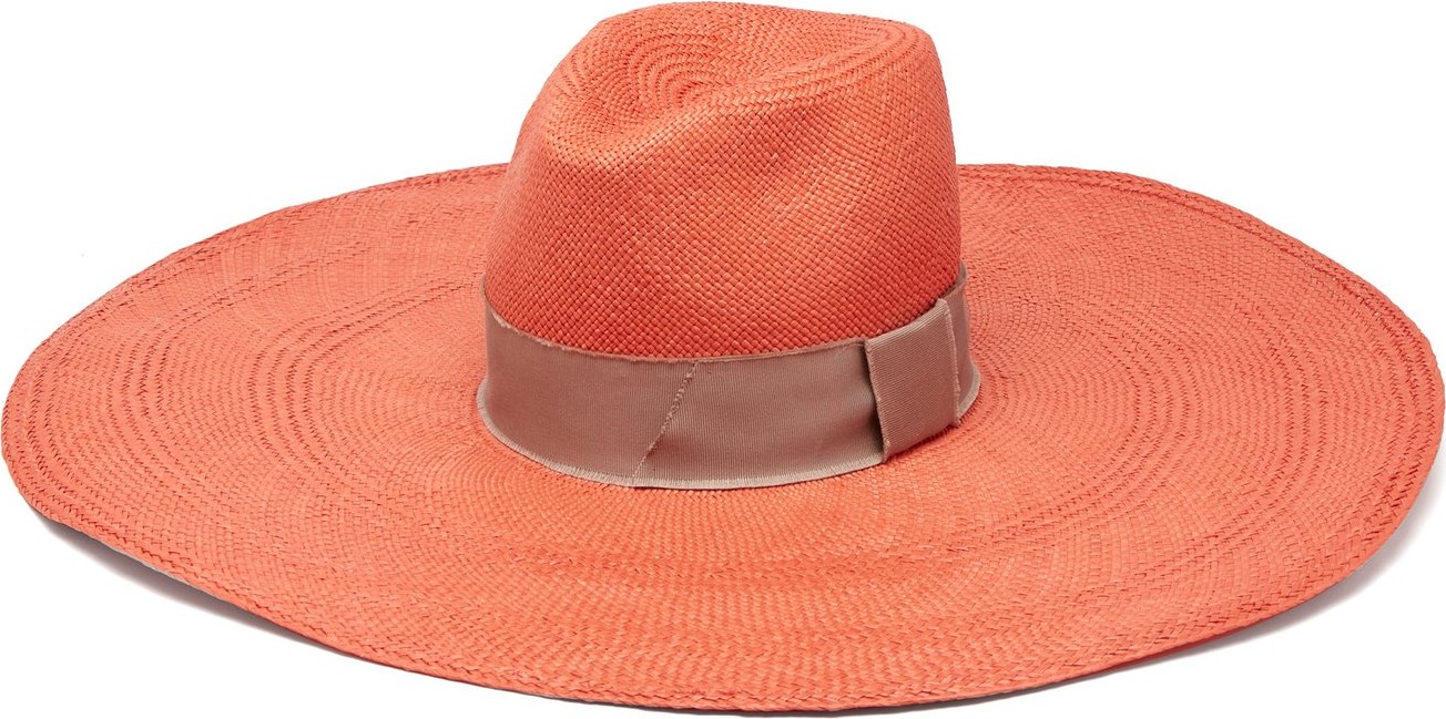 House of Lafayette Brandi wide-brim straw hat