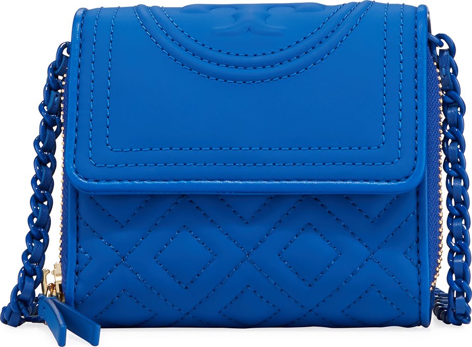Tory Burch Fleming Mini Wallet on Chain