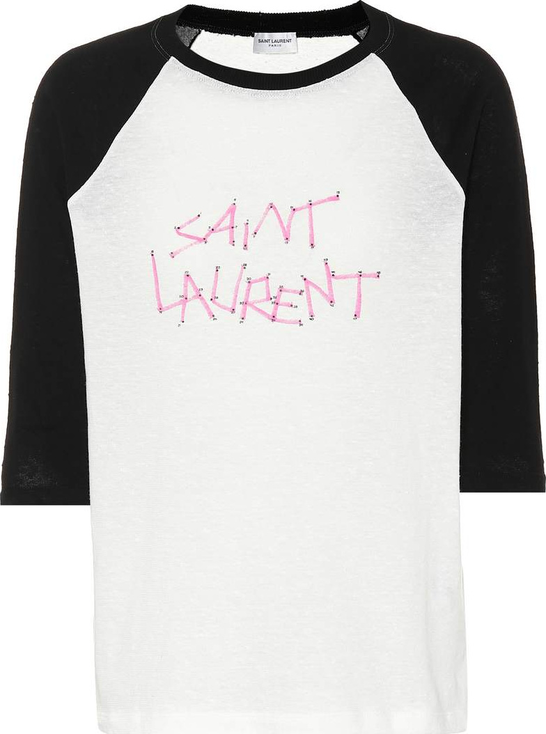 Saint Laurent Cotton logo shirt
