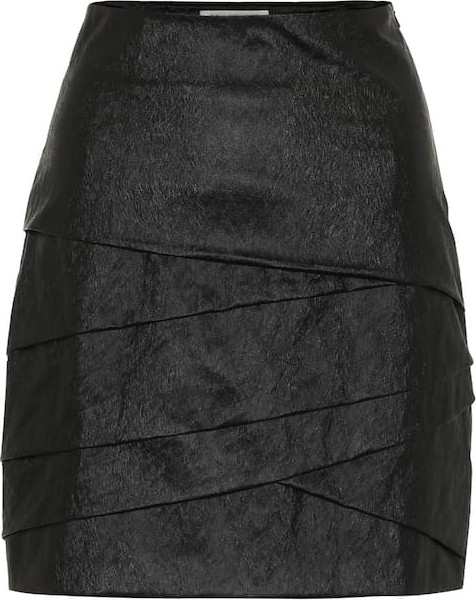 Philosophy Di Lorenzo Serafini Metallic miniskirt