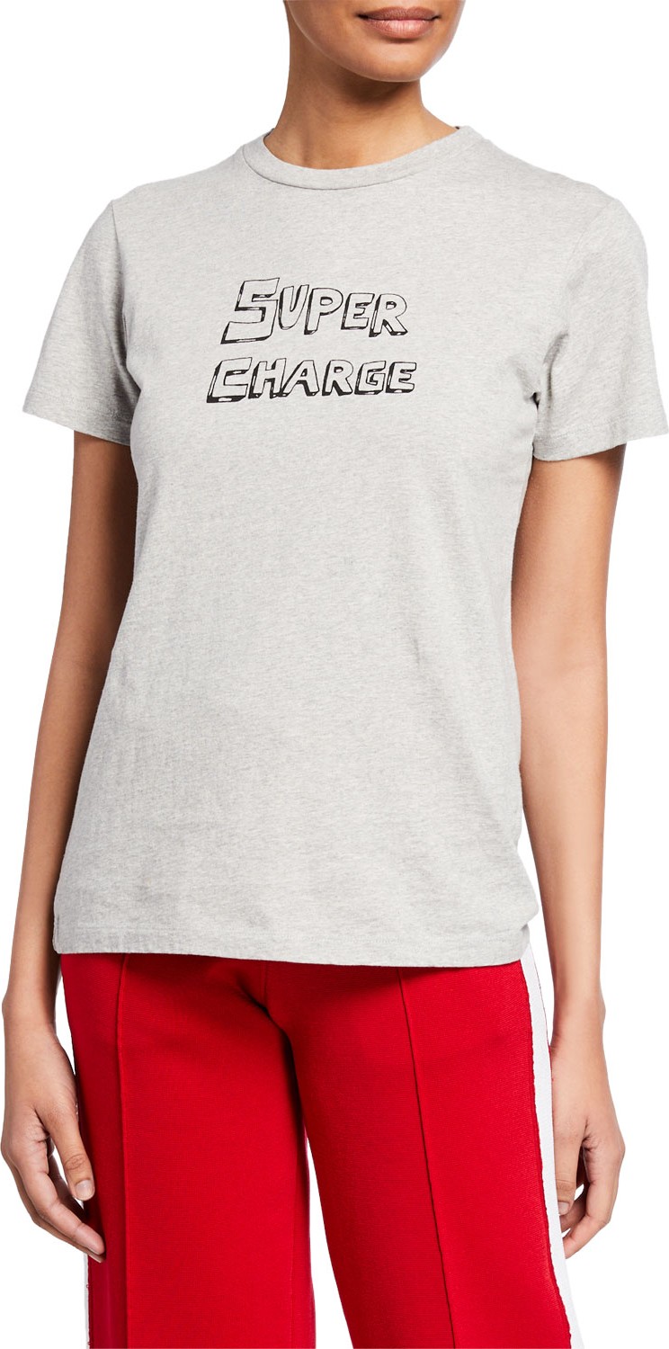 Bella Freud Super Charge Graphic T-Shirt