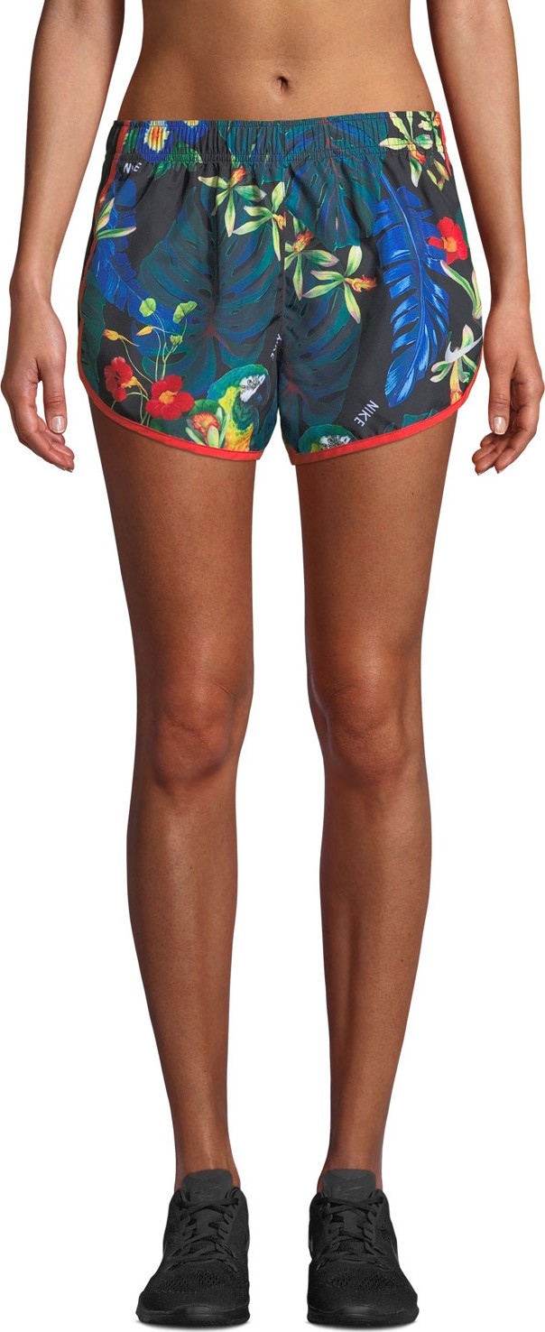 Nike Tempo Floral-Print Running Shorts