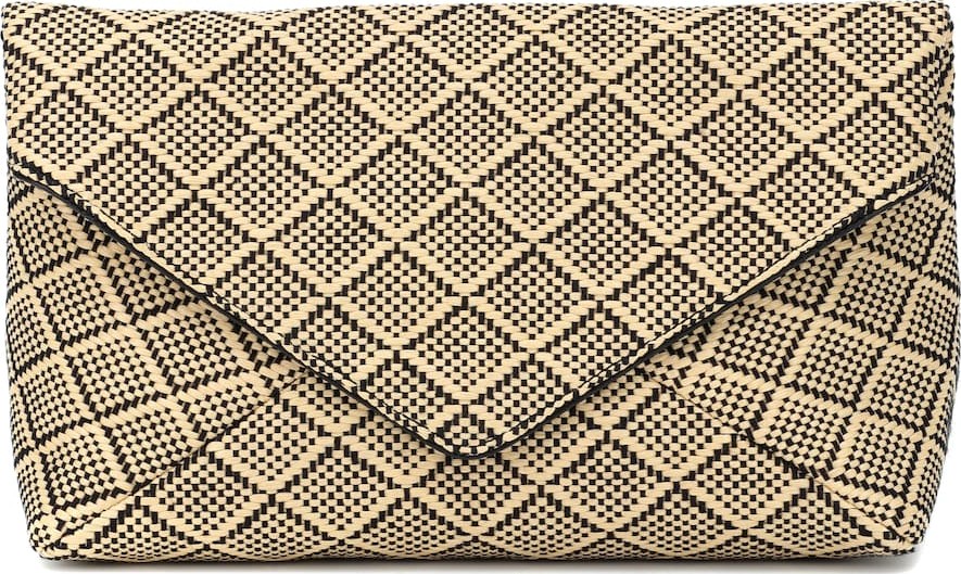 Dries Van Noten Raffia clutch