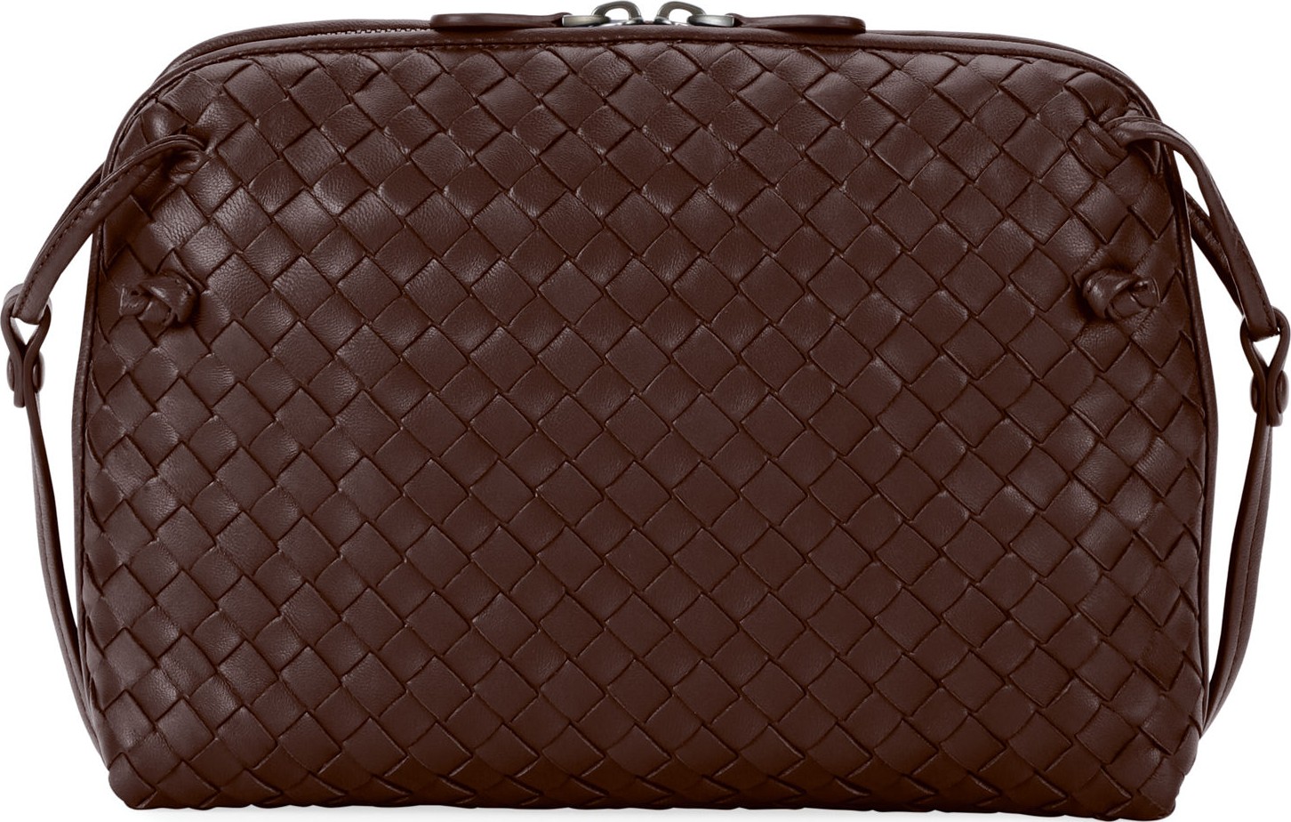 Bottega Veneta Nodini Pillow Intrecciato Messenger Bag