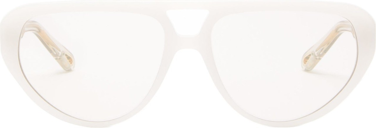 Chloe Willow aviator acetate sunglasses