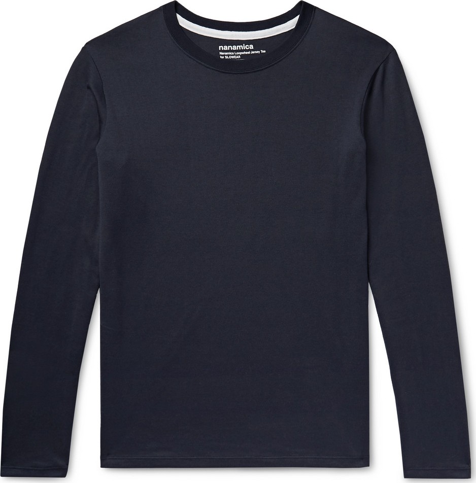 Incotex + nanamica Slim-Fit COOLMAX Cotton-Blend Jersey T-Shirt