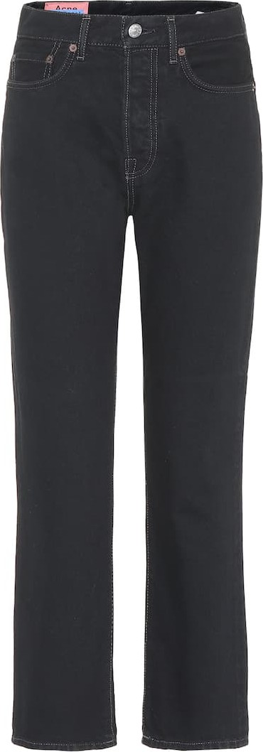Acne Studios Blå Konst cropped straight jeans