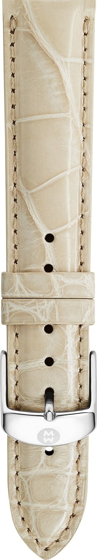 MICHELE 18mm Genuine Alligator Watch Strap