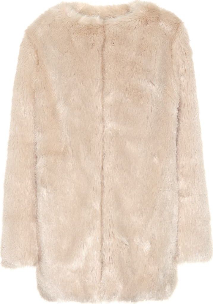 Helmut Lang Faux fur coat