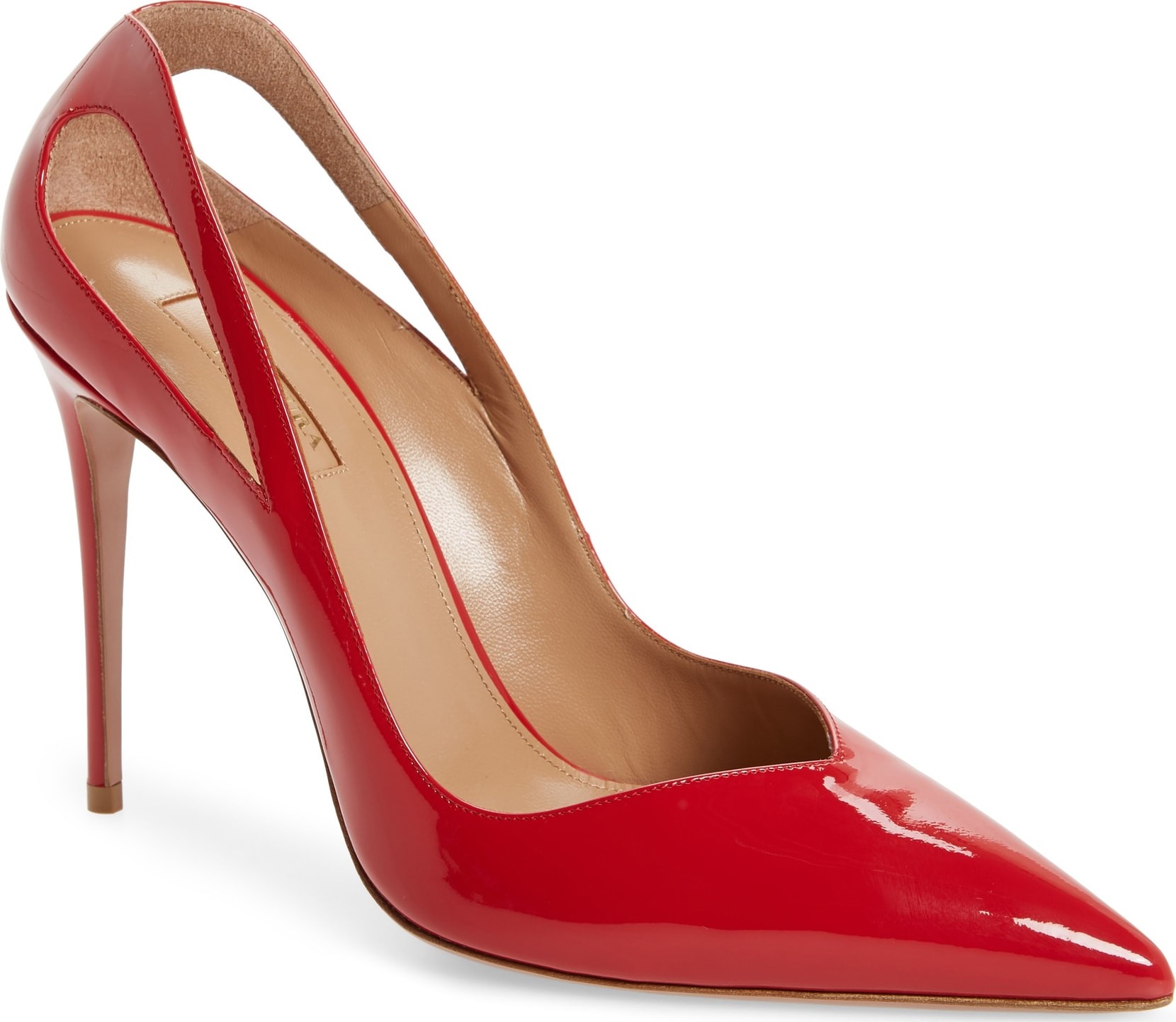 Aquazzura Shiva Cutout Pointy Toe Pump