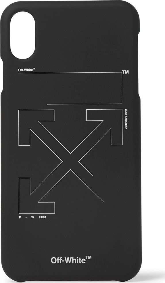 Off White Logo-Print iPhone XS Max Case