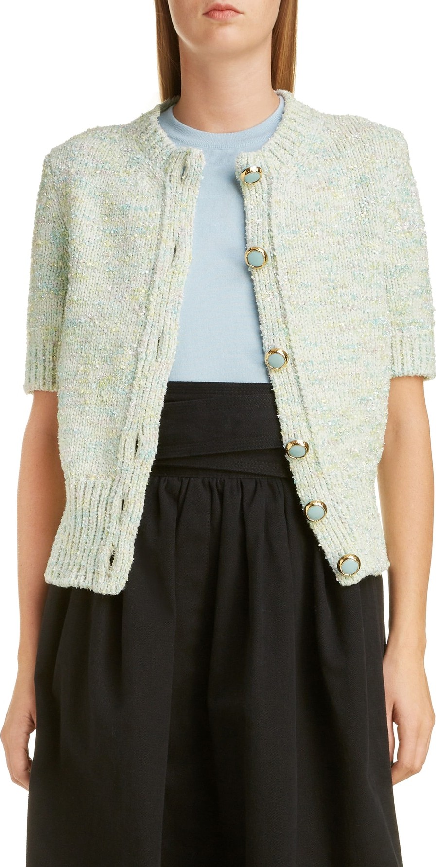 MARC JACOBS Tweed Cardigan