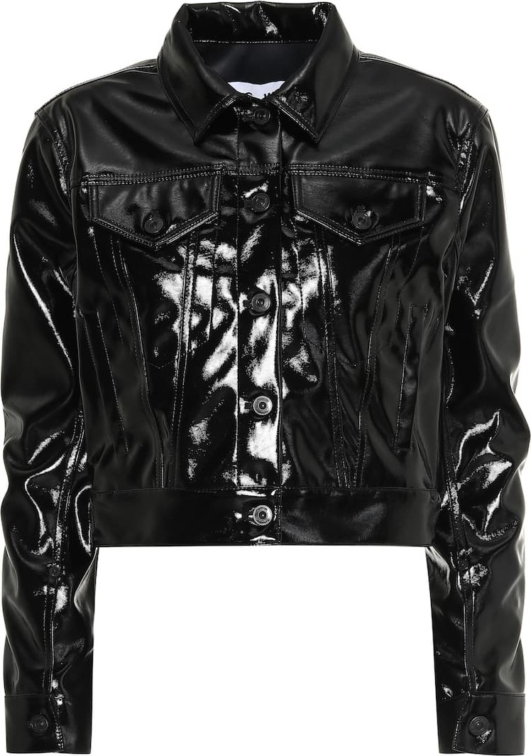 Proenza Schouler PSWL vinyl jacket