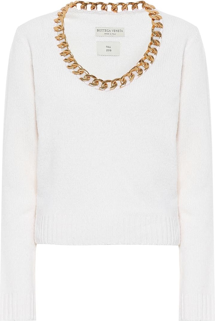 Bottega Veneta Embellished wool sweater