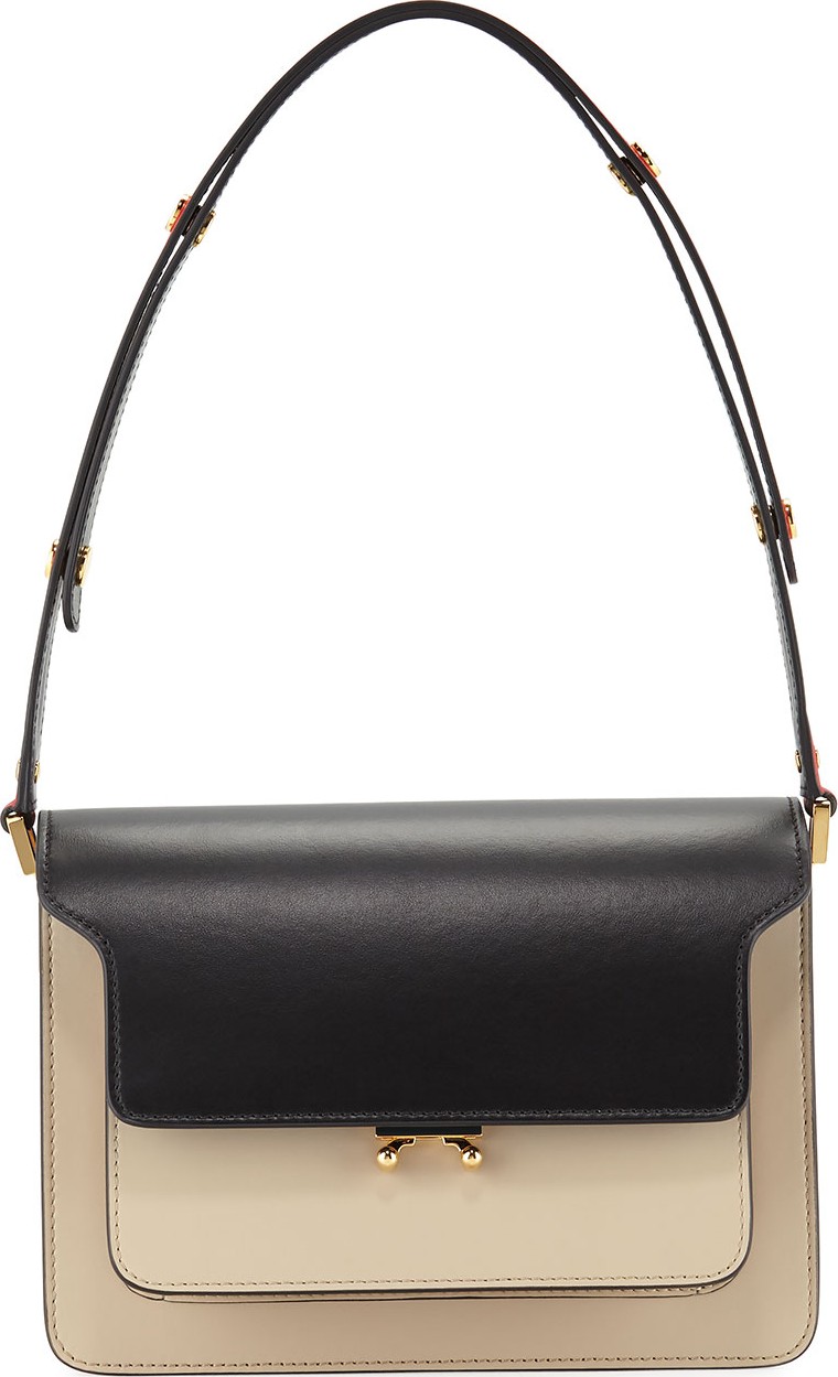 Marni Colorblock Trunk Shoulder Bag