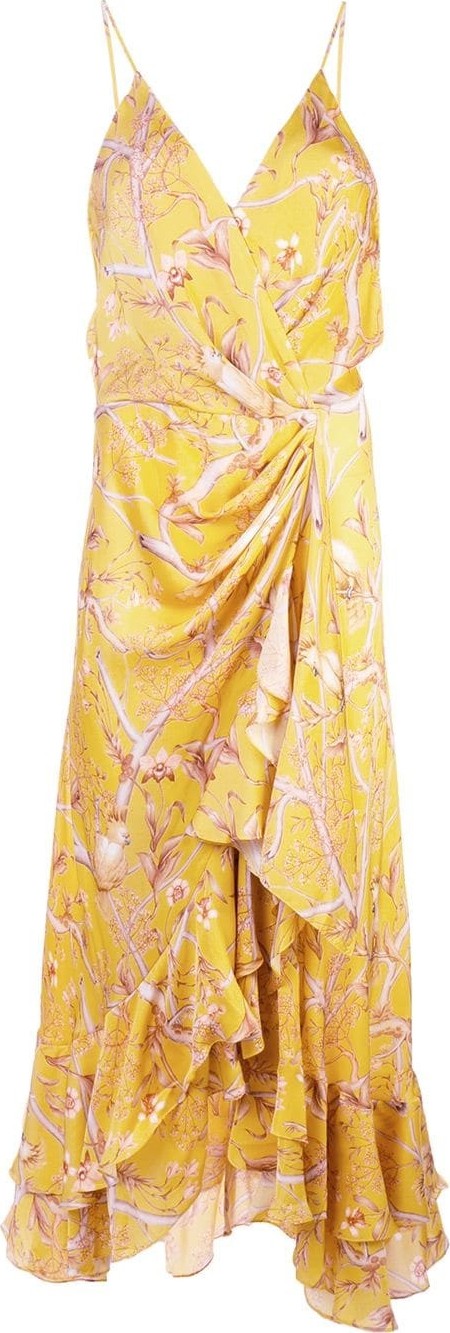 Johanna Ortiz floral print ruffle dress