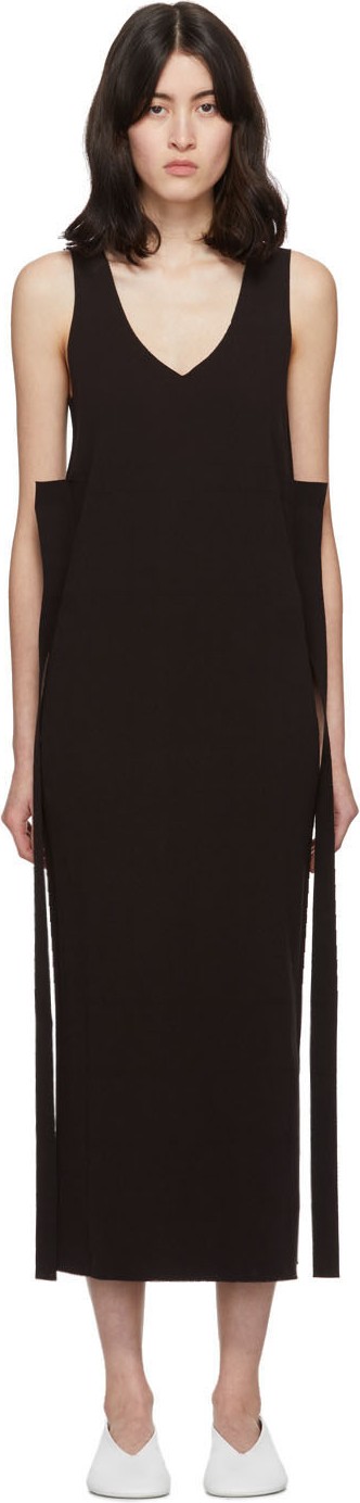 Issey Miyake Brown Nude AP Dress