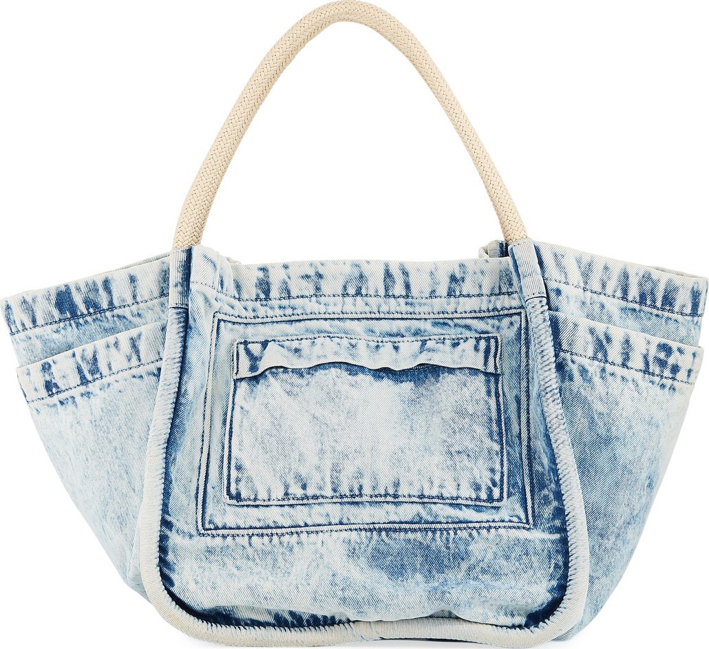 Proenza Schouler Large Denim Tote Bag
