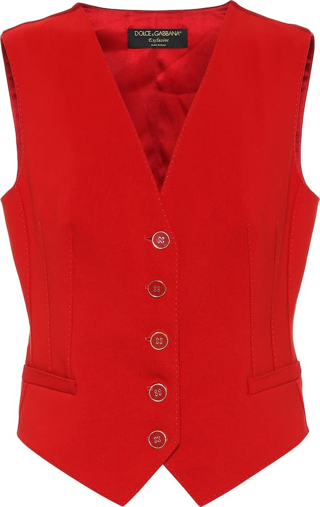 Dolce & Gabbana Exclusive to Mytheresa – cotton and silk-blend vest