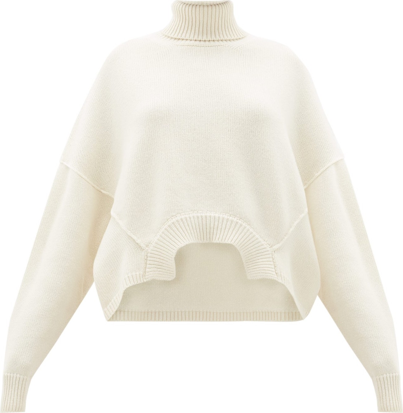 Golden Goose Deluxe Brand Oversized cropped roll-neck sweater