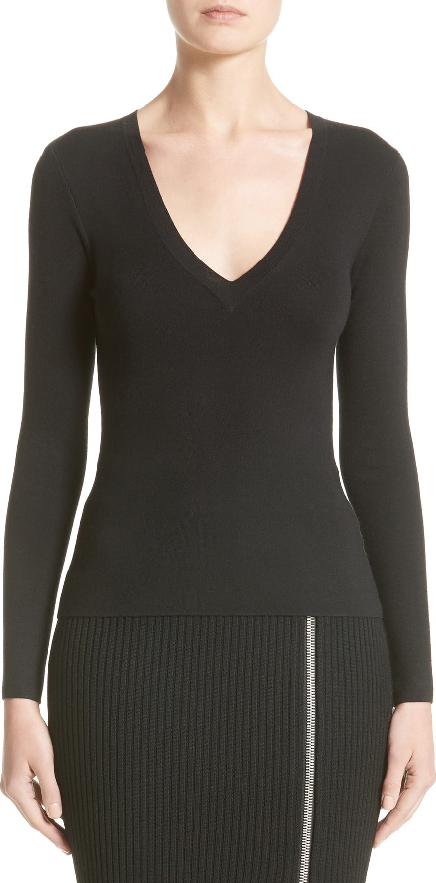 Michael Kors Cashmere V-Neck Sweater