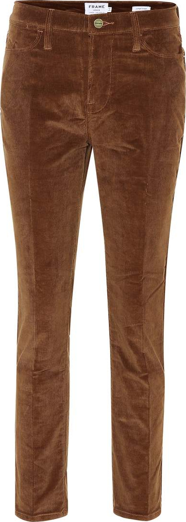 FRAME DENIM Le High straight-leg corduroy jeans
