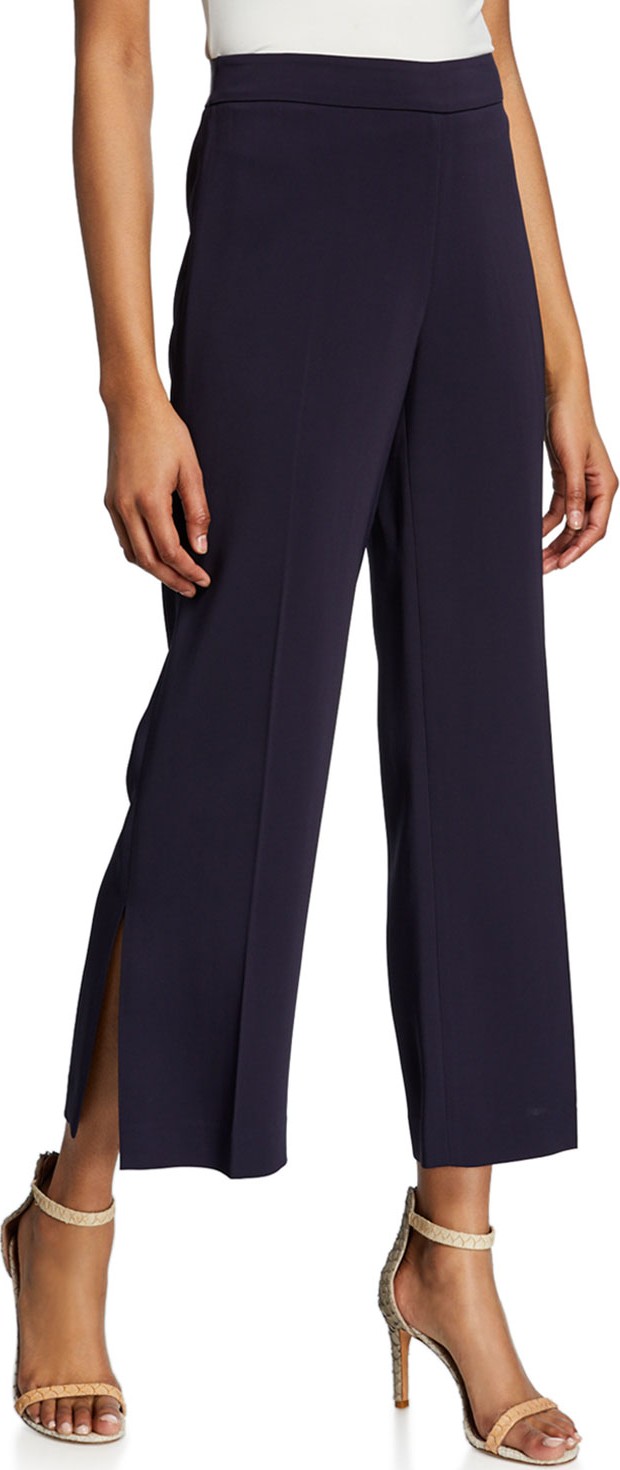 KOBI HALPERIN Meg Side-Slit Flare Pants