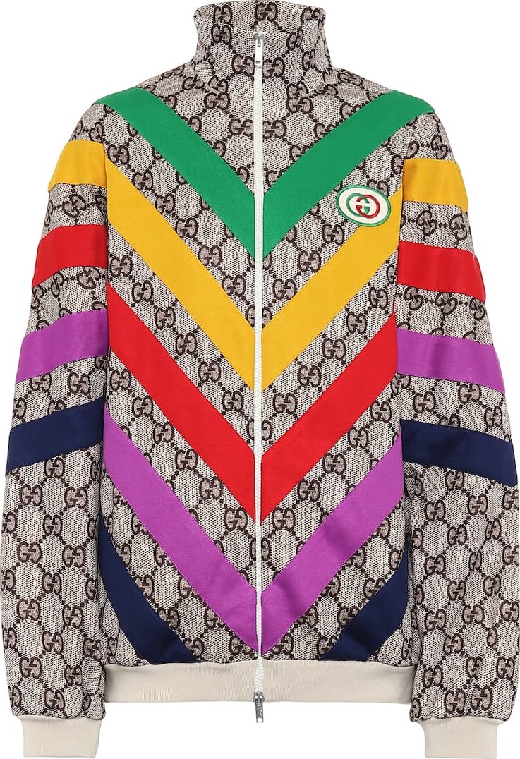 Gucci GG Supreme cotton-blend jacket