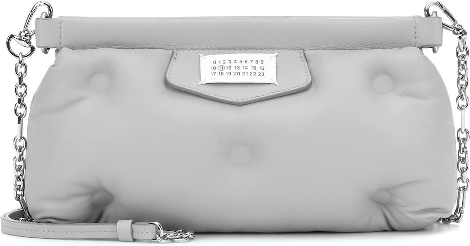 Maison Margiela Red Carpet Glam Slam leather clutch