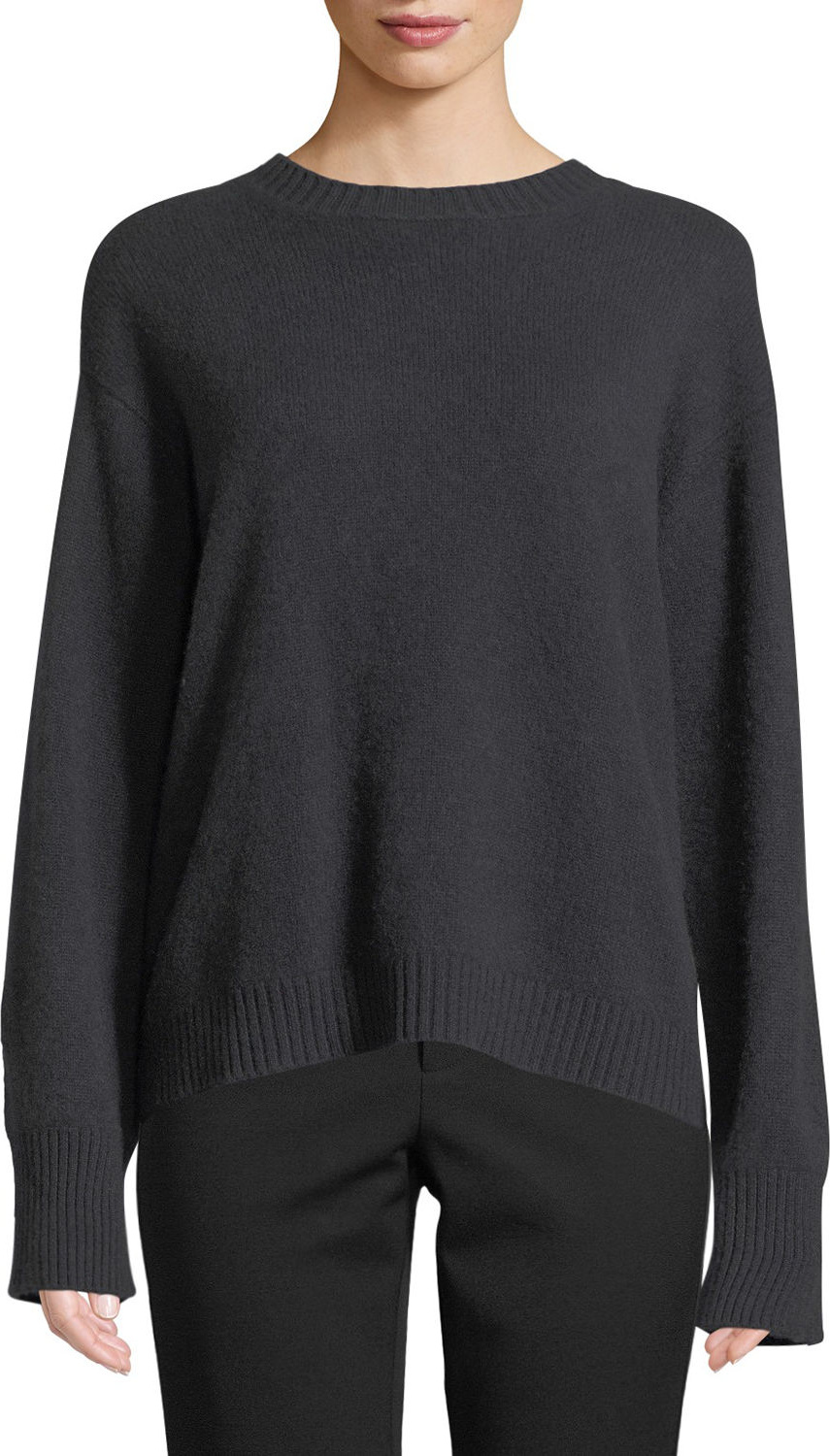 Vince Boxy Cashmere Crewneck Sweater