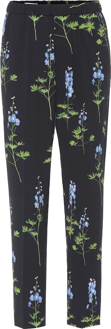 Dries Van Noten High-rise floral pants