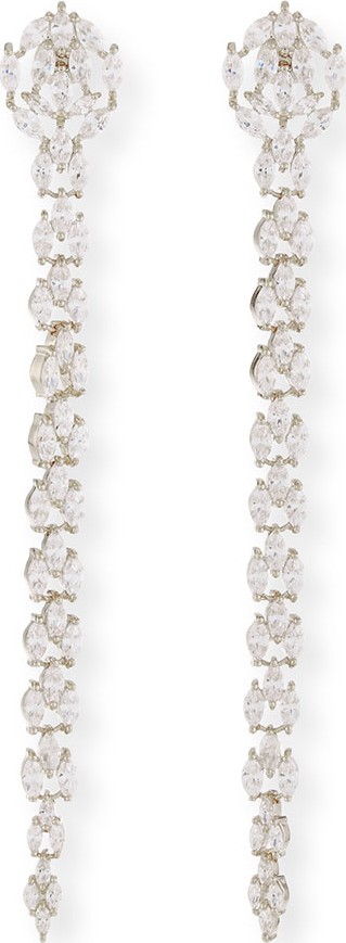 Fallon Monarch Marquis Fishtail Earrings