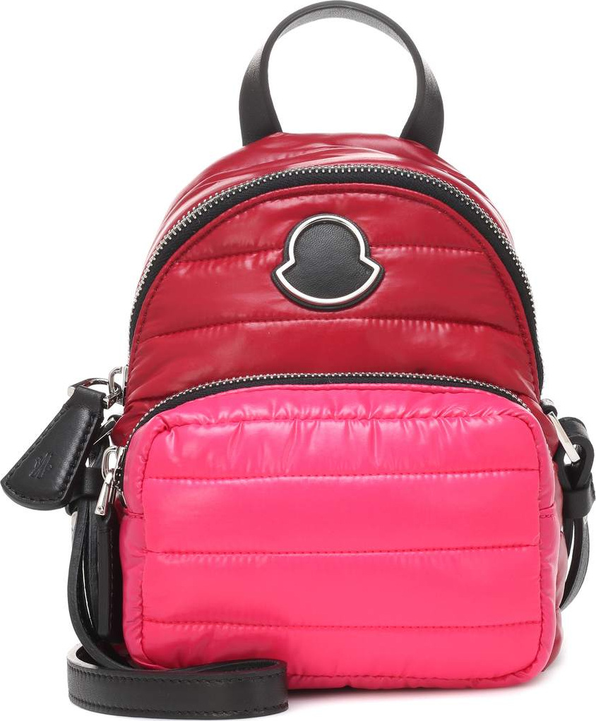 Moncler Leather-trimmed shoulder bag