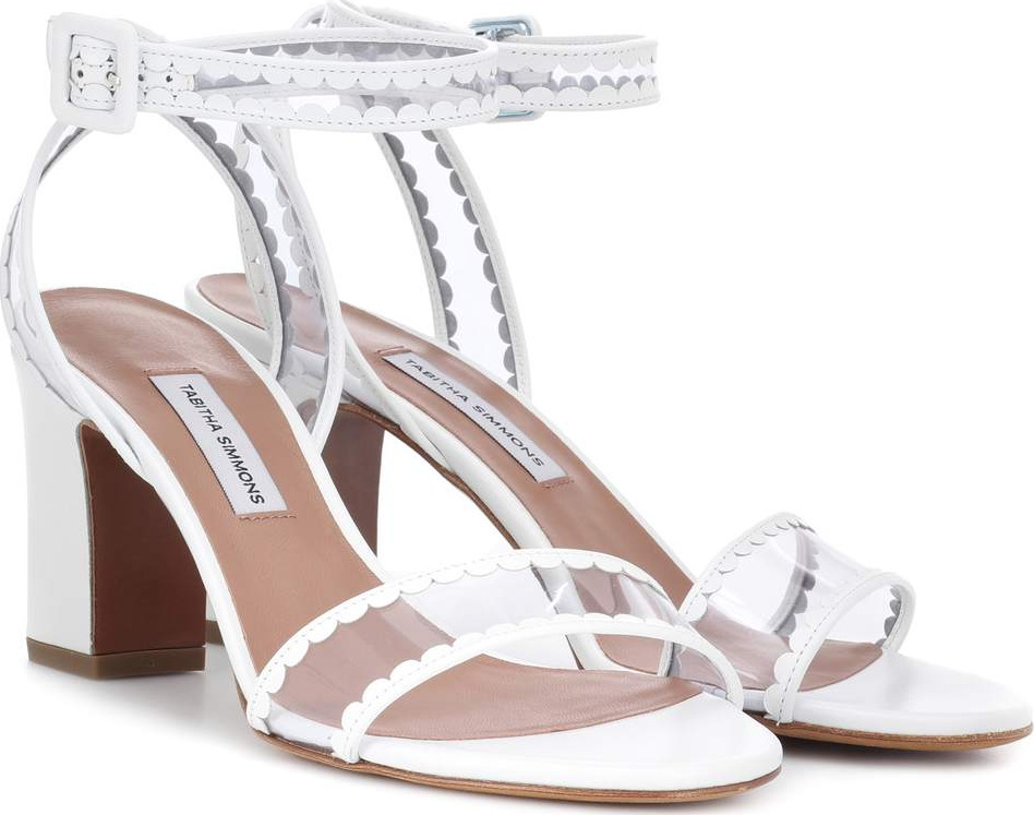 Tabitha Simmons Leticia Frill leather sandals