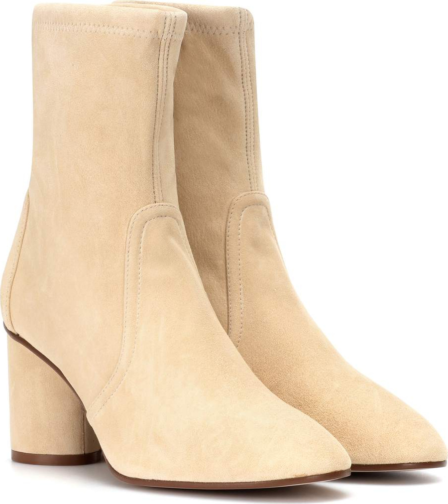 Stuart Weitzman Margot 75 suede ankle boots