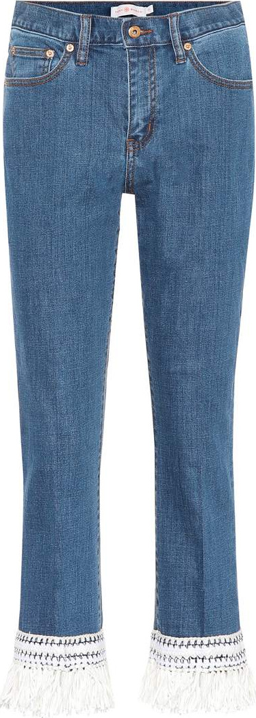 Tory Burch Connor cropped jeans