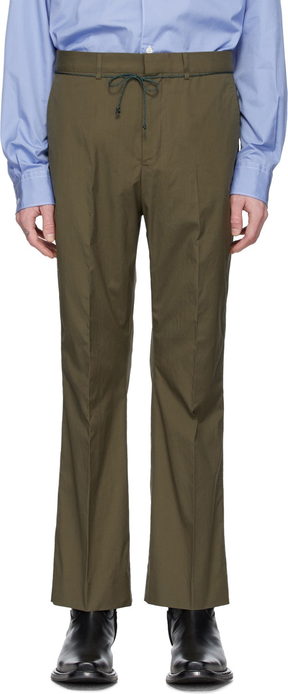 Acne Studios Khaki Jupiter Trousers