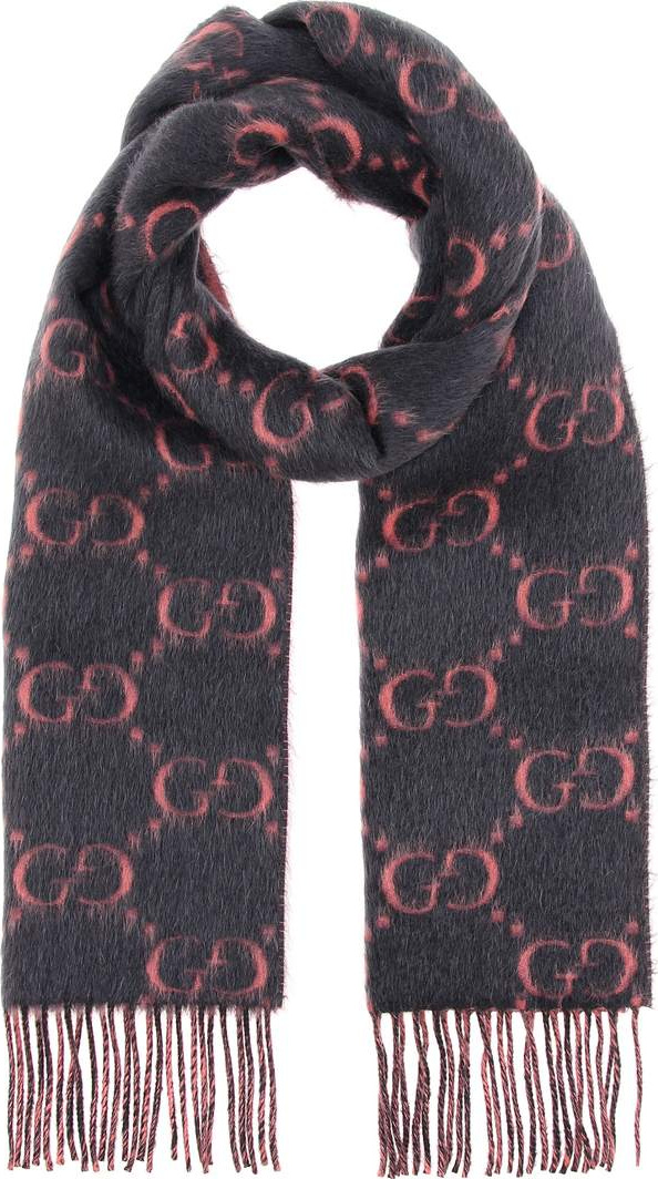 Gucci Alpaca and wool scarf