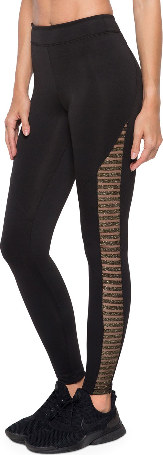 KORAL Chameleon High-Rise Metallic Scuba Leggings