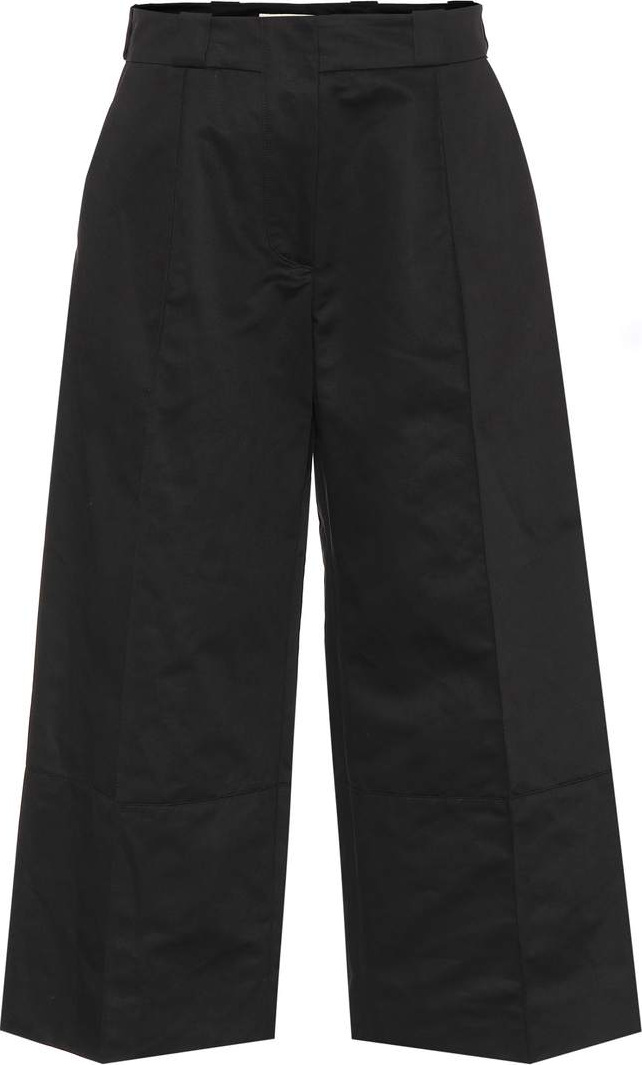 Marni Cotton twill wide-leg pants